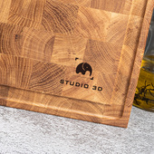 Deska sztorcowa na PREZENT FIRMOWY – dębowa GRAWER LOGA