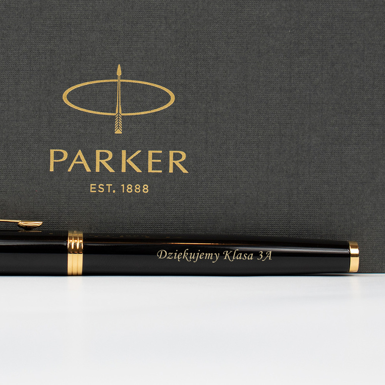 Zestaw Parker Pióro i Długopis w eleganckim Etui Prezent na Prymicje Jubileusz
