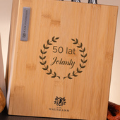 Zestaw noży z grawerem na 50. URODZINY – dla szwagierki, sąsiadki, siostry