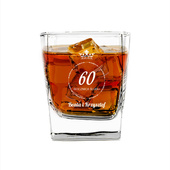 Szklanka do whisky 60 ROCZNICA ŚLUBU z grawerem