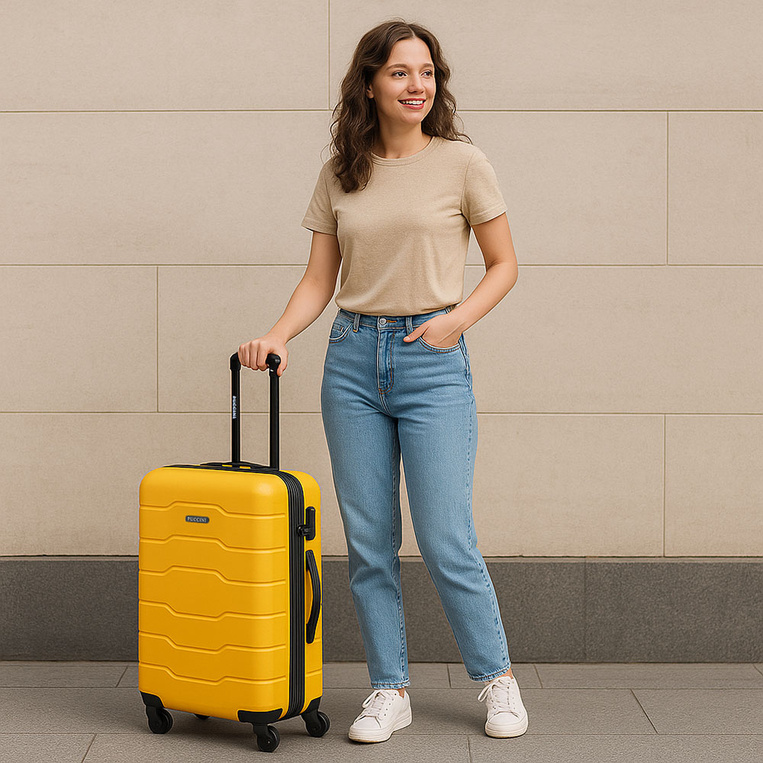 Zestaw kolorowych walizek z grawerem prezent NA ŚLUB URODZINY i DLA WYCHOWAWCY