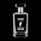 Karafka do whisky na prezent DLA AGENTA grawer