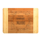 PREZENT DLA NIEJ personalizowana deska drewniana SMAKOŁYKI MONIKI