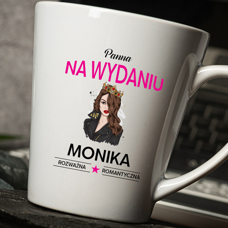 PERSONALIZOWANY Kubek Latte DLA PANNY NA WYDANIU