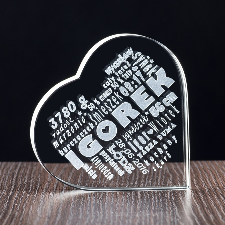 Metryczka dziecka Pamiątka na Chrzest Roczek