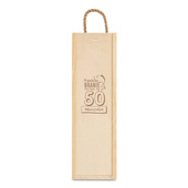 Grawerowane pudełko na wino z okazji 50 URODZIN