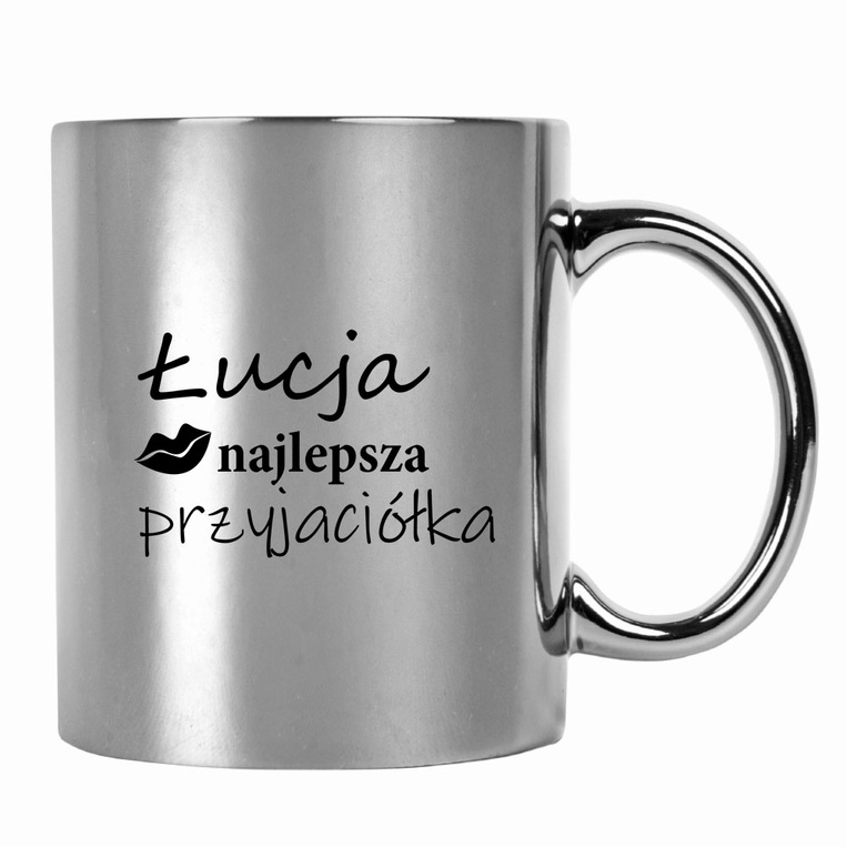 Kubek z nadrukiem DLA NAJLEPSZEJ PRZYJACIÓŁKI + IMIĘ