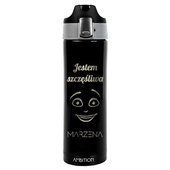 Kubek termiczny z grawerem JESTEM SZCZĘŚLIWA i imieniem na prezent DLA NIEJ