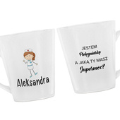 Personalizowany Kubek Latte DLA PIELĘGNIARKI