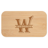 Czarny lunch box z monogramem i imieniem – elegancki prezent dla niej