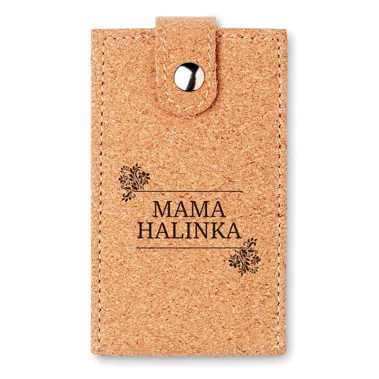 Zestaw do manicure w korkowym etui DLA MAMY z twoim grawerem