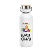 Butelka termiczna NA PREZENT ŁOWCA OKAZJI