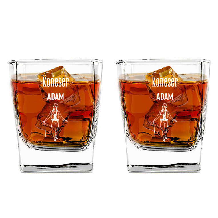2 Szklanki do whisky DLA KONESERA SZKOCKIEJ