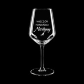 6 sztuk kieliszków z dedykowanym GRAWEREM na prezent na WIECZÓR PANIEŃSKI