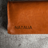 Personalizowane skórzane etui do zestawu noży szefa TWÓJ GRAWER