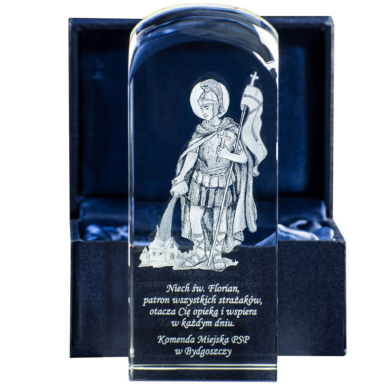 Święty Florian patron strażaków - STATUETKA na DZIEŃ STRAŻAKA