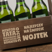 Nosidło drewniane na piwo DLA IDEAŁA