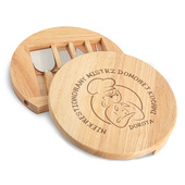 Deska do serów grawerowana DLA NIEJ na prezent MISTRZ DOMOWEJ KUCHNI