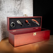 Pudełko do wina z akcesoriami na prezent DLA NIEJ NA 18-stkę