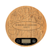 PREZENT NA URODZINY Waga kuchenna z grawerem REWOLUCJE KUCHENNE AGATY