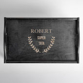 Stolik śniadaniowy SUPER TATA – praktyczny prezent DLA TATY