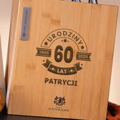 Noże z grawerem – prezent na 60. URODZINY dla wyjątkowej kobiety