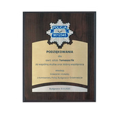 DYPLOM DLA POLICJANTA – wyjątkowe podziękowania na emeryturę lub awans