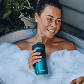 Kubek termiczny Contigo turkusowy Z MONOGRAMEMEM – prezent personalizowany