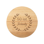 Deska do serów z nożami na prezent DLA NIEJ z okazji 50 URODZIN