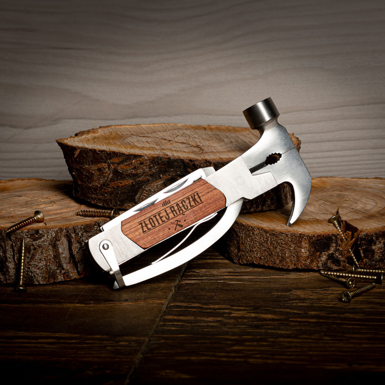 Multitool z personalizacją na prezent DLA ZŁOTEJ RĄCZKI