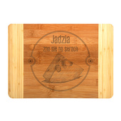 Deska do krojenia grawerowana DLA ZNAWCY SERÓW dla niej dla niego