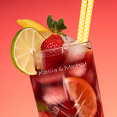 Zestaw 2 szklanek do drinków 365 ml GRAWER IMION – prezent dla pary