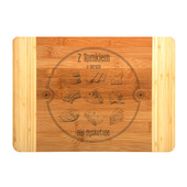 Deska do krojenia i serów z grawerem na prezent DLA ZNAWCY SERÓW