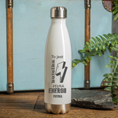 Butelka termiczna z grawerem PEŁNA ENERGII dla niego 