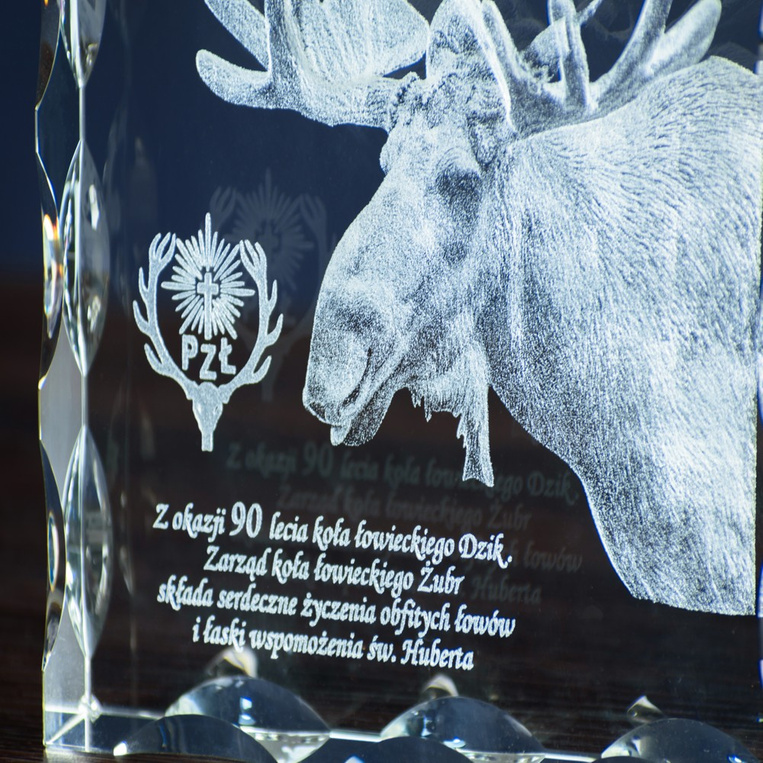 Statuetka myśliwska z okazji jubileuszu koła łowieckiego