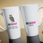 Personalizowany Kubek Latte duży na prezent DLA PREZESOWEJ