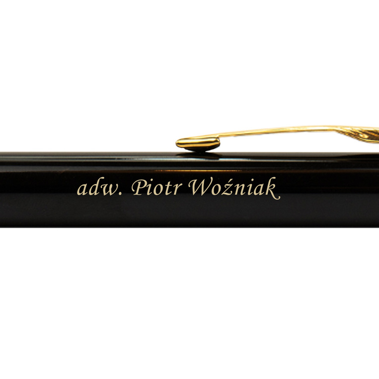Długopis IM Parker na prezent DLA PRAWNIKA za zdanie aplikacji
