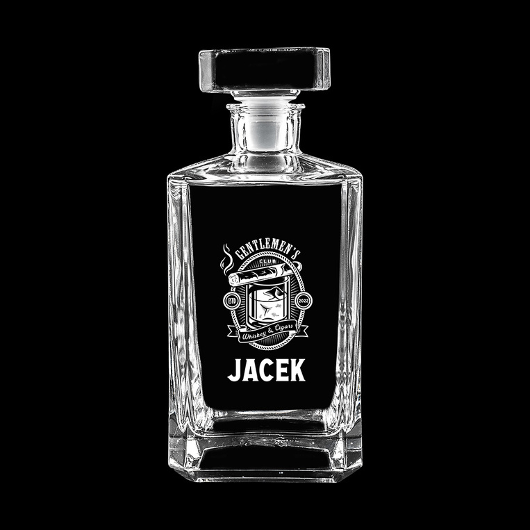 Karafka dla prawdziwego GENTLEMANA z personalizacją