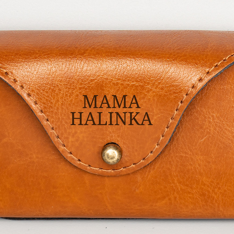 Skórzane etui na okulary DLA MAMY na prezent DZIEŃ MATKI