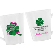 Kubek Latte z nadrukiem DLA NAJLEPSZEJ PRZYJACIÓŁKI