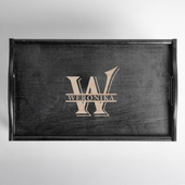 Stolik śniadaniowy z grawerem MONOGRAM + IMIĘ – prezent DLA NIEJ urodziny imieniny