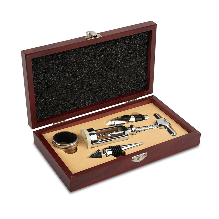 PREZENT DLA STARSZEGO BARATA - zestaw do wina z TWOIM GRAWEREM