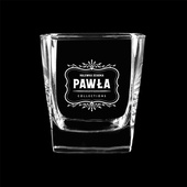 Szklanka do whisky z grawerem NALEWKA DZIADKA