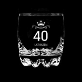 Szklanka do whisky z okazji RUBINOWEJ ROCZNICY ŚLUBU
