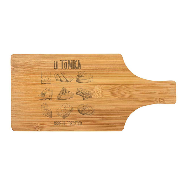 Deska z nożami do serów personalizowana grawerem
