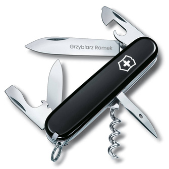 Scyzoryk Victorinox z personalizacją grawerem DLA GRZYBIARZA
