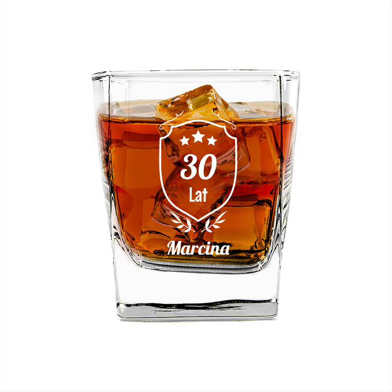 Szklanka do whisky - urodziny zosi