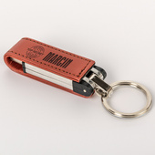 Pamięć USB w skórze z TWOIM GRAWEREM
