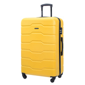 Personalizowana walizka duża Puccini żółta – GRAWER DANE PERSDONALNE