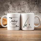 PERSONALIZOWANY kubek dla TATY WĘDKARZA